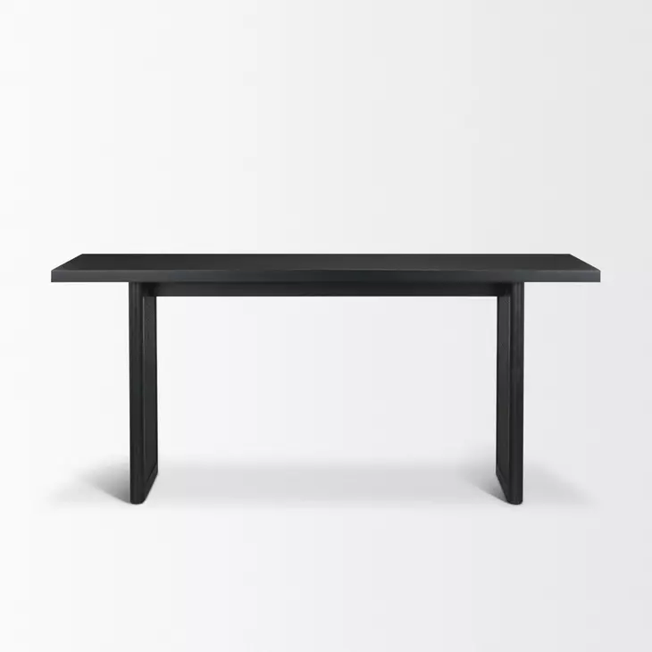 Grier Black 65" Console Table