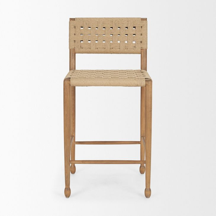 Brinley Brown Counter Height Stool