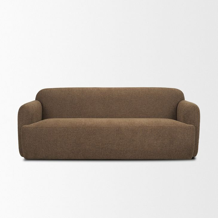 Saga Brown 90" Sofa