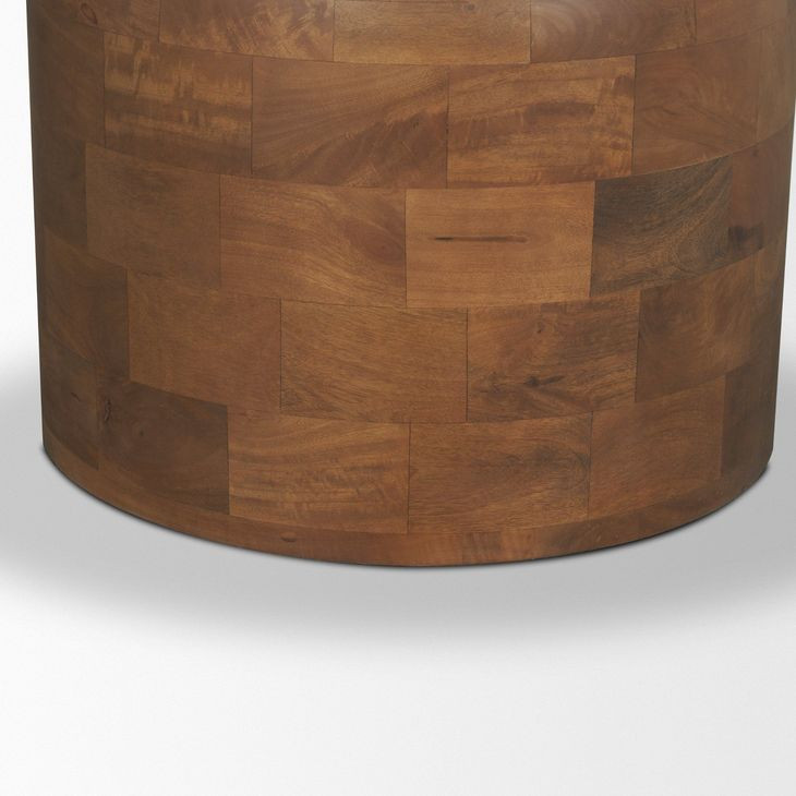 Atlas Medium Brown 60" Round Dining Table