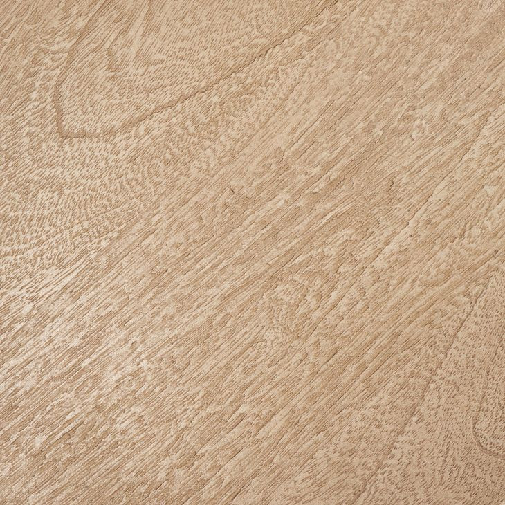 Cove Light Brown Round Sculptural Open Side Table