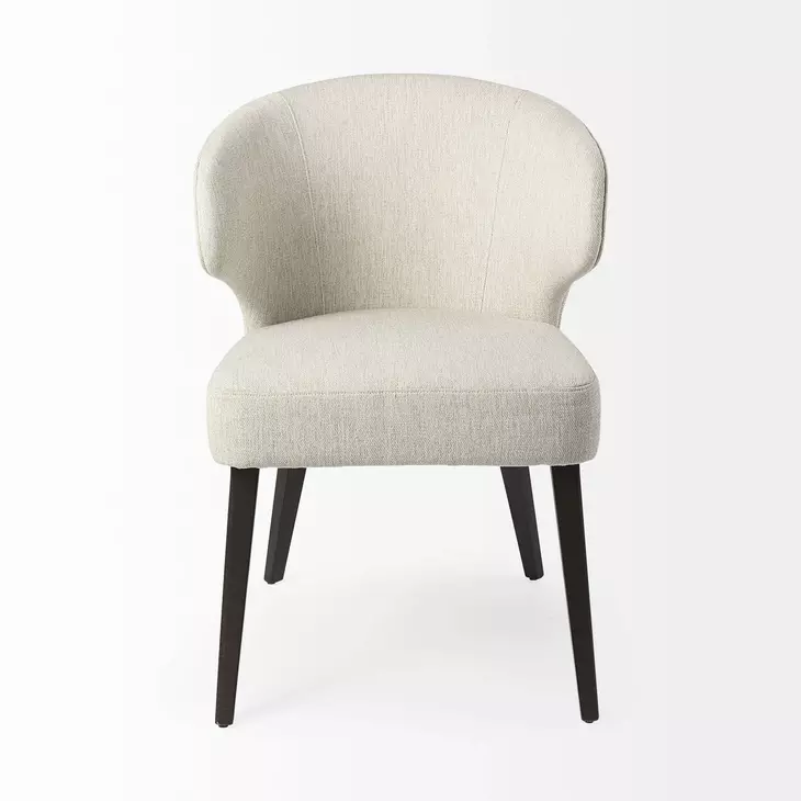 Niles Cream Performance Fabric Dining Chair