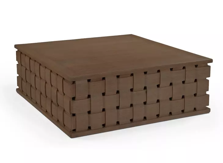 Trellyn Dark Brown Square Coffee Table