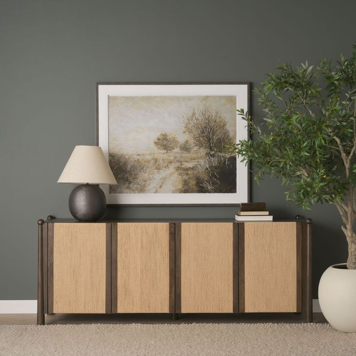 Bondi Dark Brown 4 Door Sideboard