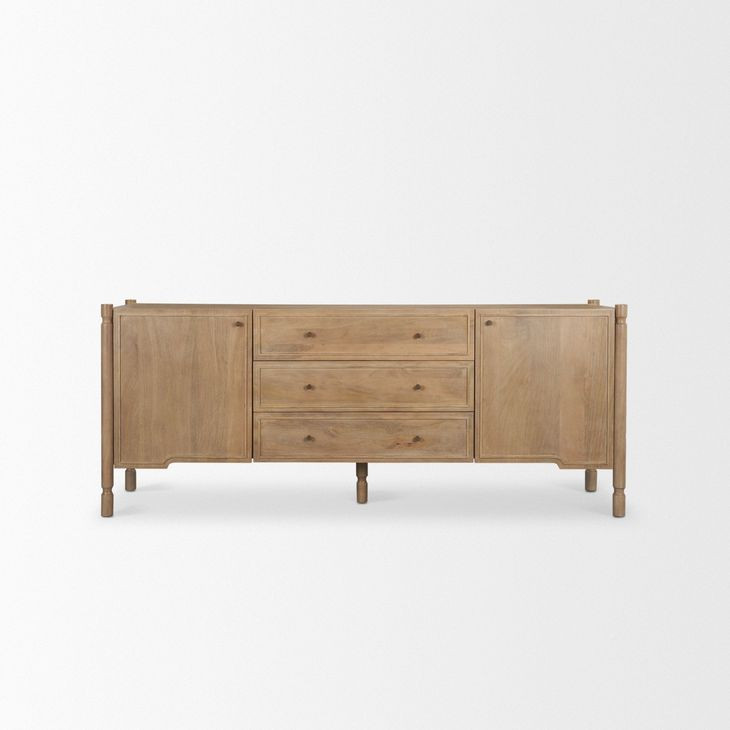 Phil Light Brown 2 Door Sideboard