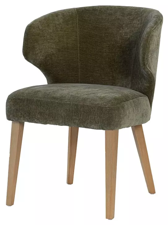 Niles Moss Olive Upholstered Dining Chair