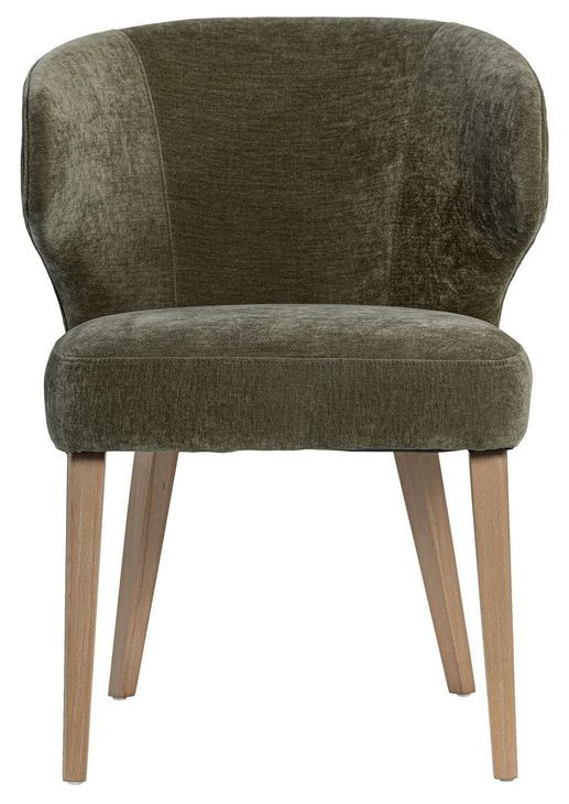 Niles Moss Olive Upholstered Dining Chair