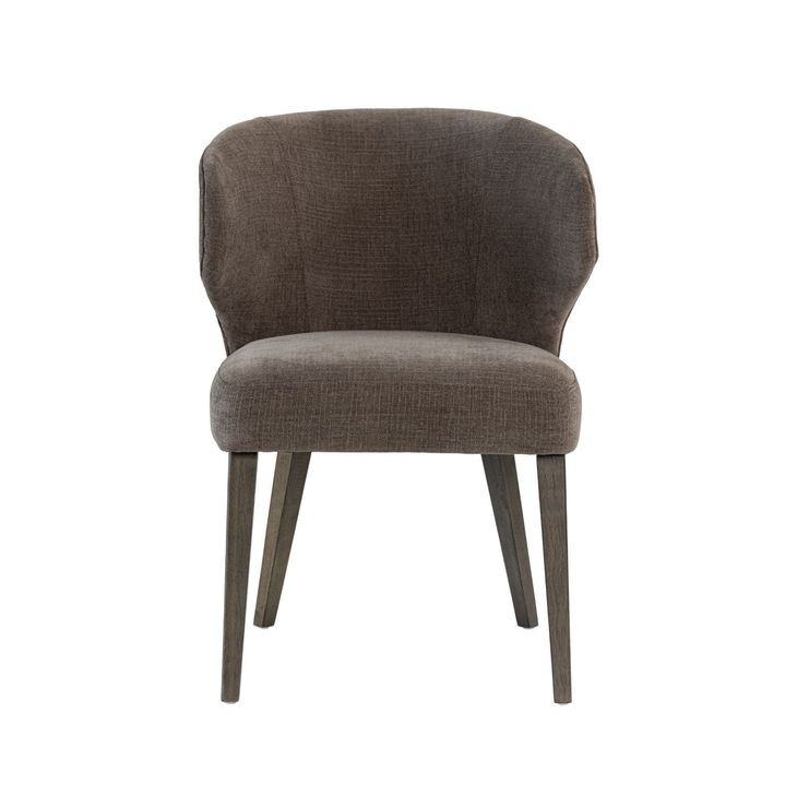 Niles Brown Upholstered Dining Chair
