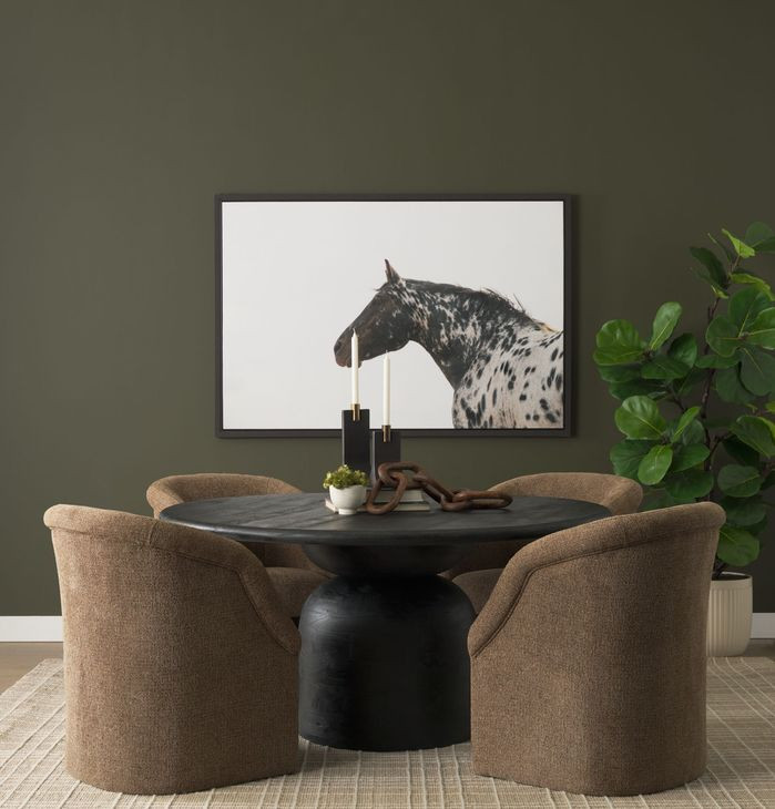 Curtis Brown Upholstered Dining Arm Chair