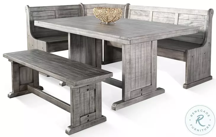 Sagewyn Alpine Gray 48" Dining Bench