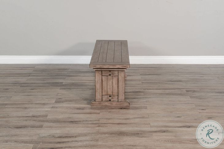 Velden Hollow Buckskin 48" Dining Bench