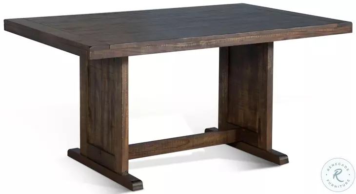 Havenstead Dark Brown 60" Rectangular Dining Table