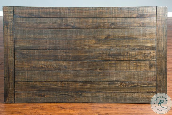 Havenstead Dark Brown 75" Breakfast Nook Dining Set