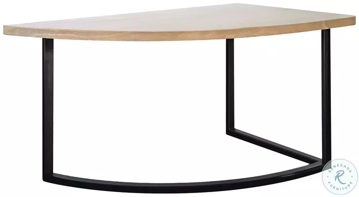 Curve Point Natural 48" Round Dining Table