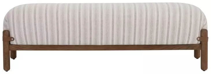 Wren Gifford Script Upholstered Bed Bench