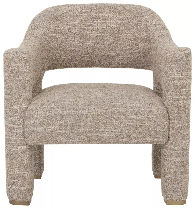 Prisca Holden Dusty Greige Upholstered Lounge Chair