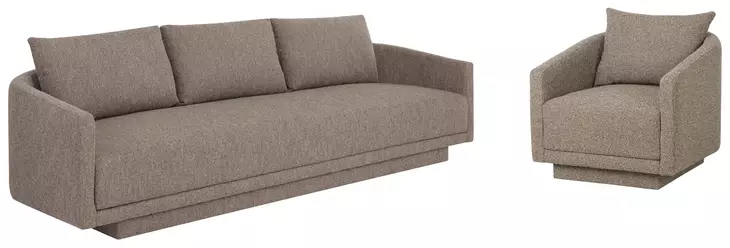 Gannon Gellar Earth Upholstered Living Room Set