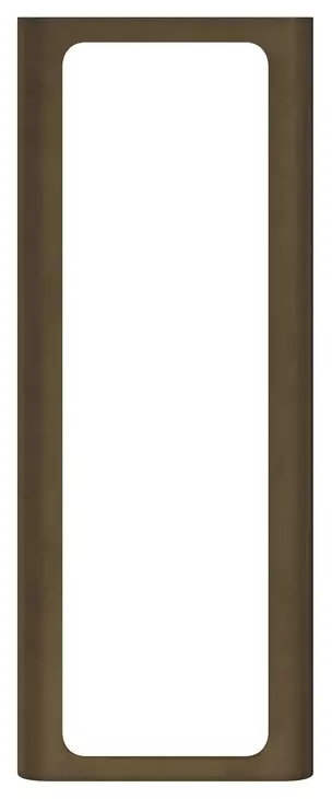 Alora Gold Rectangular Floor Mirror