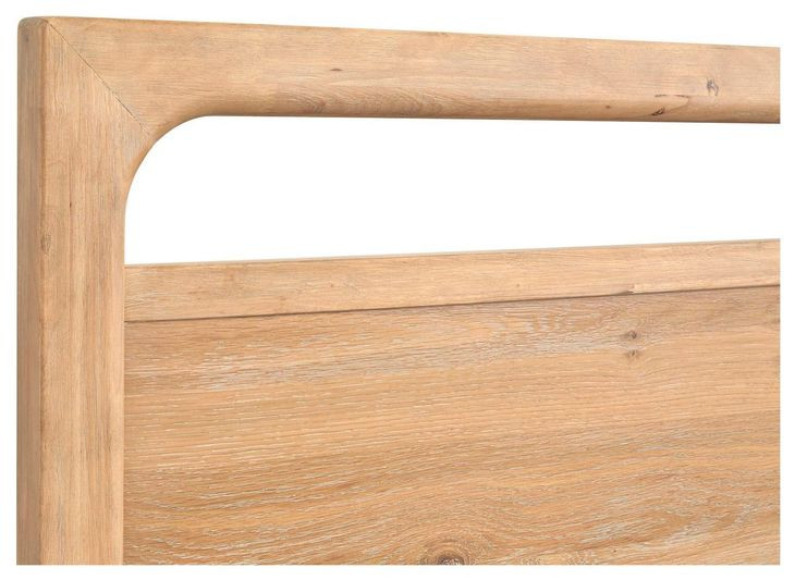 Somerset Butternut California King Panel Bed