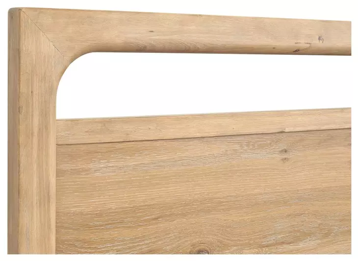 Somerset Butternut California King Panel Bed