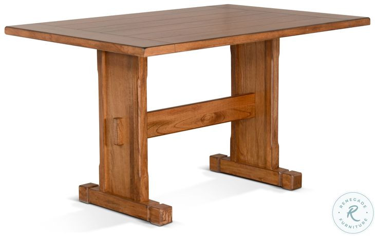 Crimson Ridge Natural 50" Rectangular Dining Table