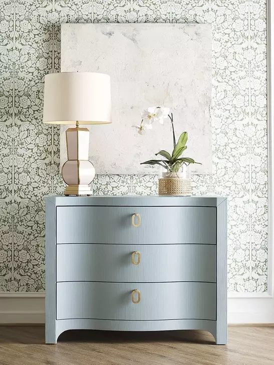 blue linen dresser Cora Light Textured 3 Drawer Curved Front Chest Each drawer interior is elmo party outfit Schiaparelli Haute Couture FW25, Size:10.5 US Men (9.5 UK/AU)
