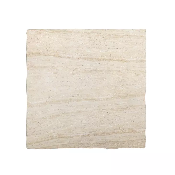 Roxanne Travertine Outdoor Square Large Coffee Table