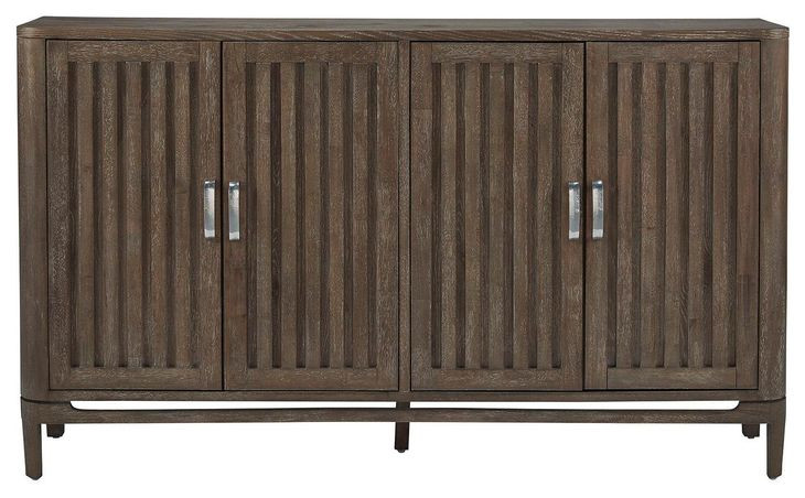 Stoneford Weathered Kona Brown 4 Door Sideboard
