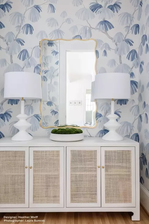 Sofia Matte White Lacquer Soft Close Accent Cabinet