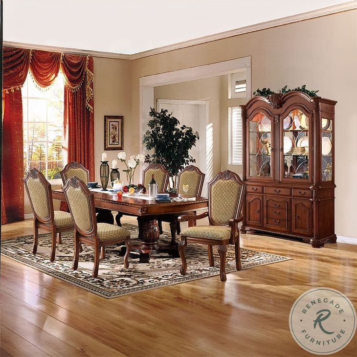 Chateau De Ville Cherry 96" Extendable Rectangular Dining Table