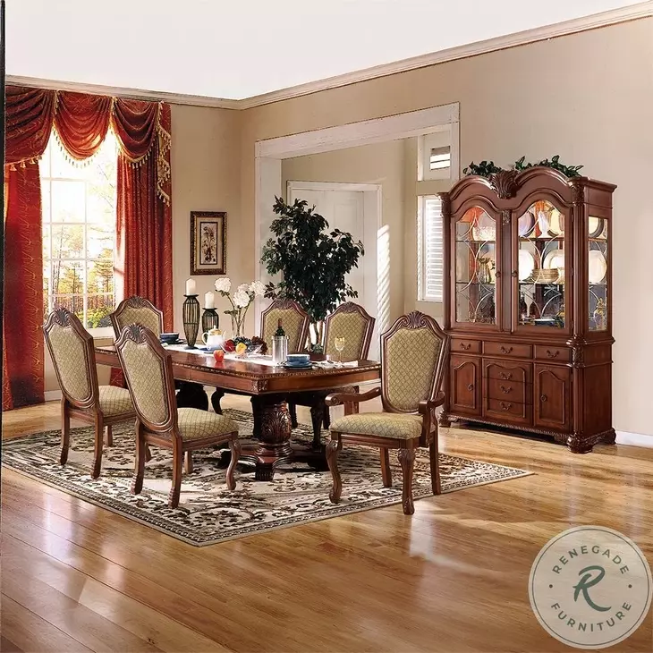 Chateau De Ville Cherry 96" Extendable Rectangular Dining Table