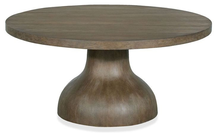 Bosley Lt. Brown Porpoise Round Occassional Table Set