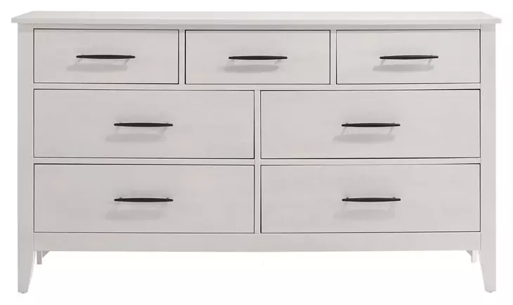 Andover White 7 Drawer Dresser