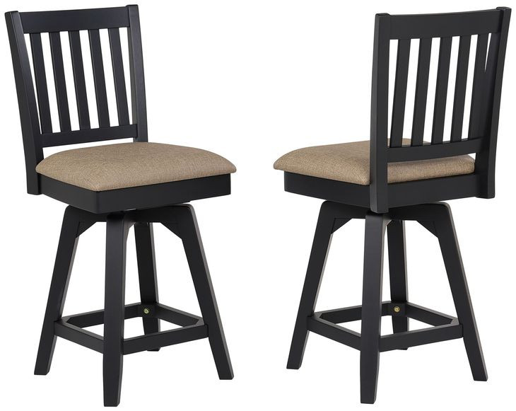 Autumn Winds Brown and Black Rectangular Storage Kitchen Island Dining Room Set