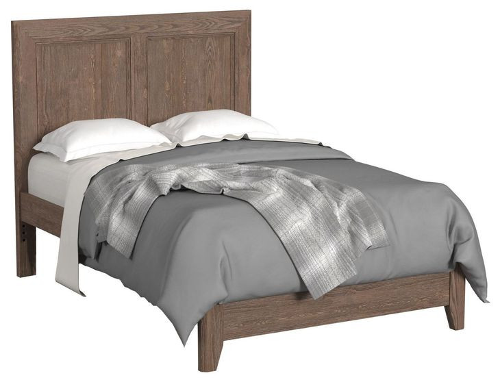 Carlson Harvest Brown Full Panel Bed