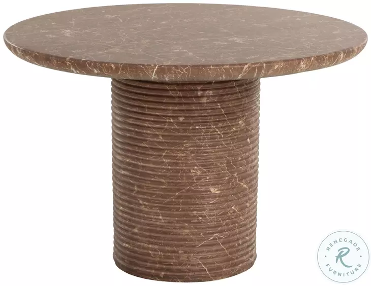 Rhenora Brown Dining Table From Artisan's Nook | Coleman