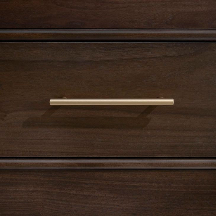 Nordhaven Nordic Walnut 5 Drawer Chest
