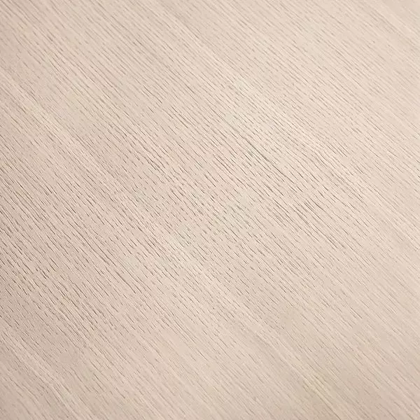 Lucian White Oak 61.5" Dining Table With Studded Edge Top And Tapered Base