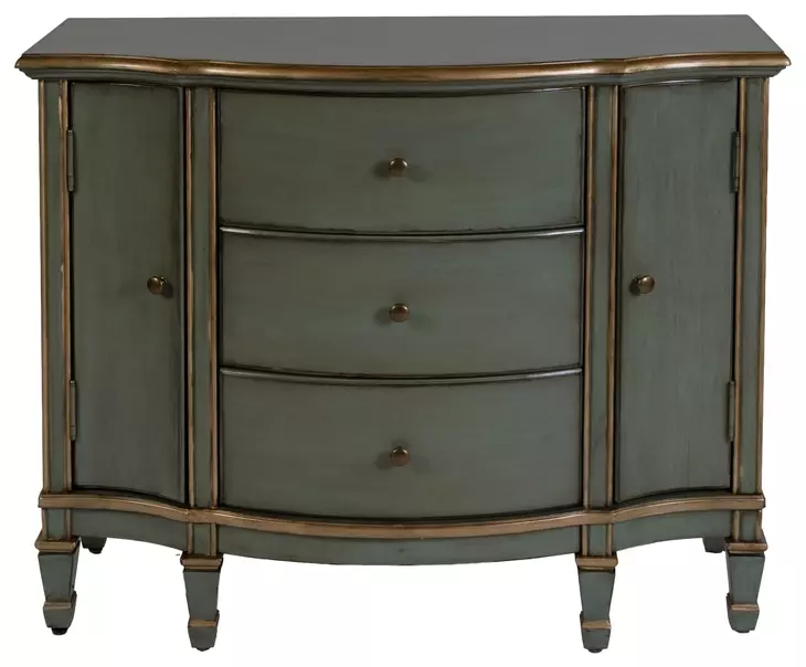 Sheffield Royal Pastel Green 2 Door Accent Cabinet