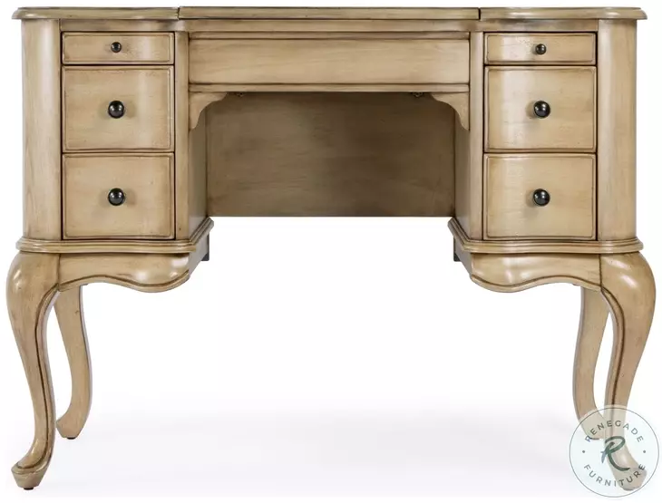 Charlotte Beige Vanity Desk