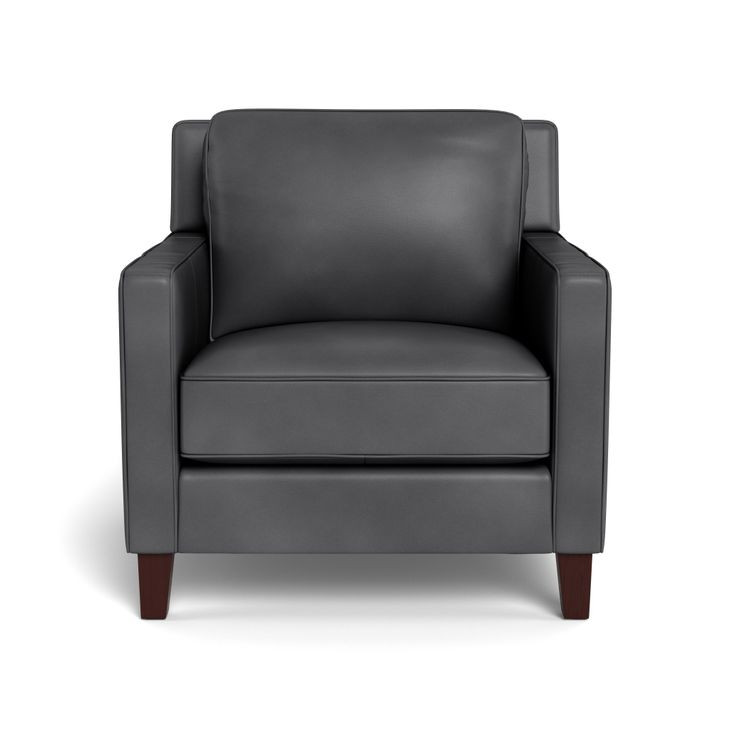 Arden Quartz Leather Upholstered Accent Chair