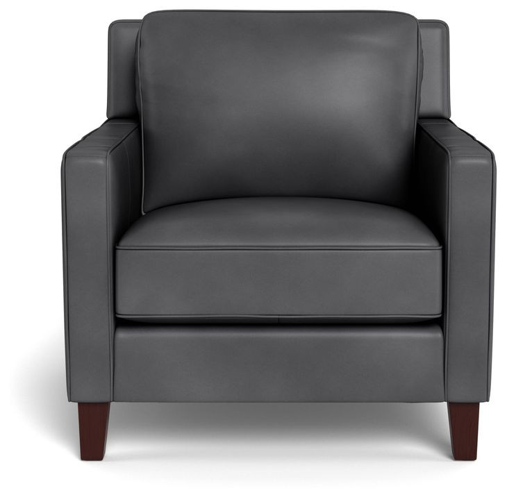Arden Quartz Leather Upholstered Accent Chair