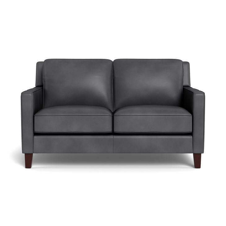 Arden Quartz Leather 60" Loveseat