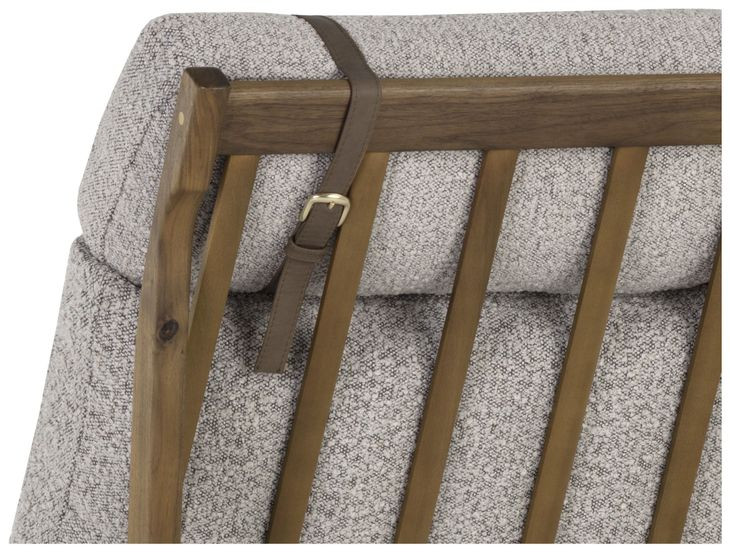 Aralyn Copenhagen Cappuccino Upholstered Lounge Chair