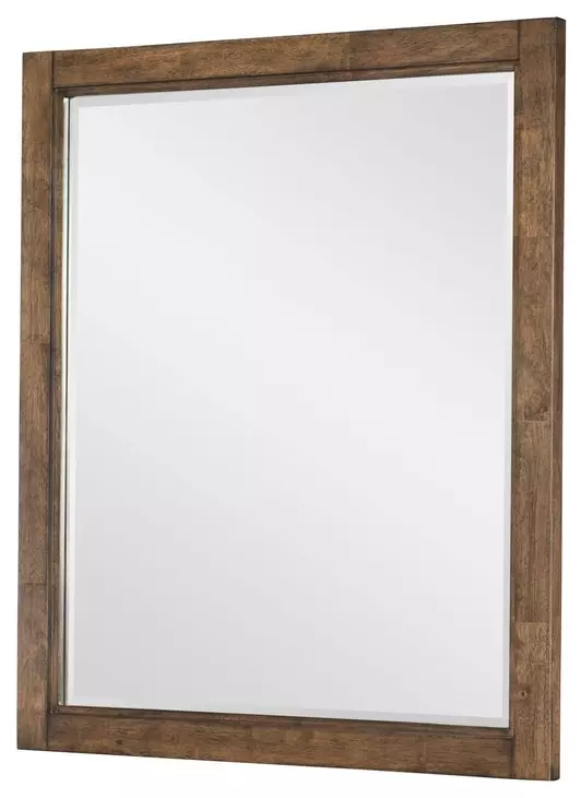 Summer Camp Tree House Brown Rectangular Dresser Mirror