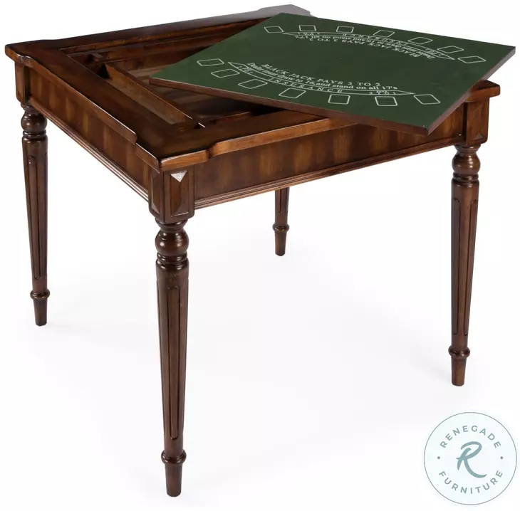 ヴィンテージgame table Vincent Antique Cherry Multi Game Card Table From Home Gallery