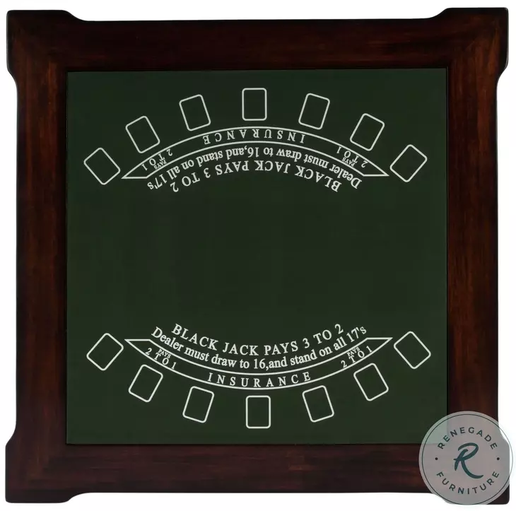 Cherry Masterpiece Vincent Multi-Game Card Table From Home Gallery