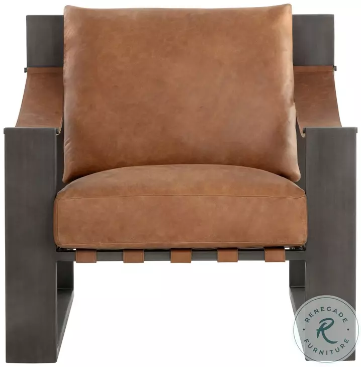 Berke Tan Lounge Chair