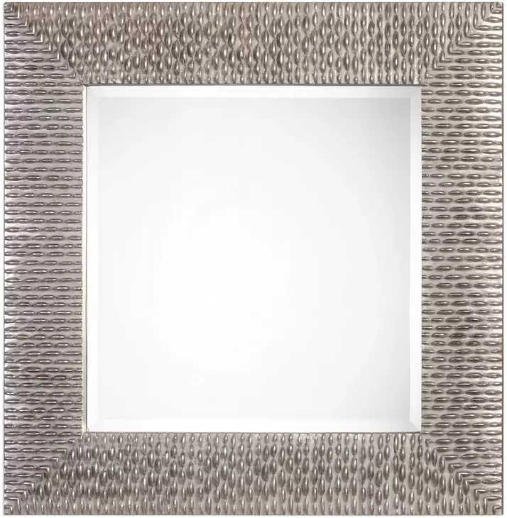 Cressida Metallic Silver Mirror