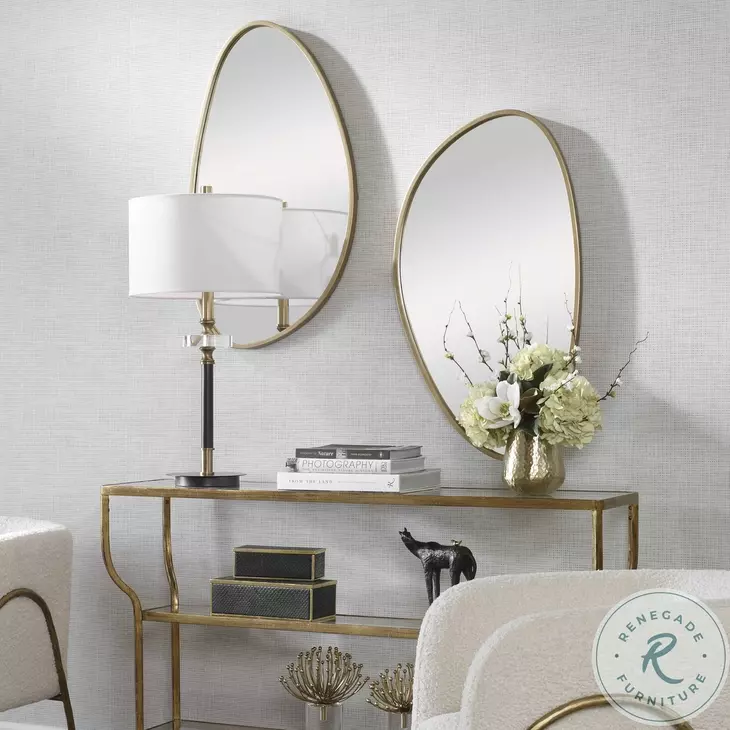 Triad Aged Gold Mirror